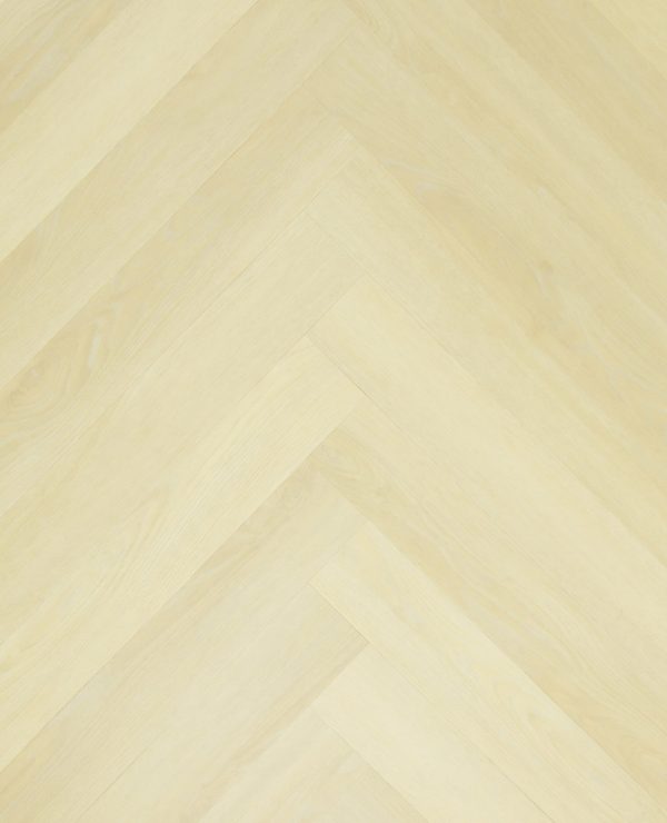 The Ossis 17 herringbone PVC floor allows you to create a sense of dynamism in any space. The light pattern ensures a timeless and luxurious look in your interior.