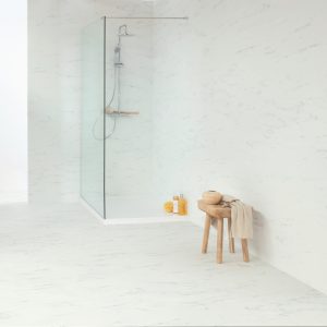 PVC - Carrara Marmer Wit - Ambient Click Plus - quickstep