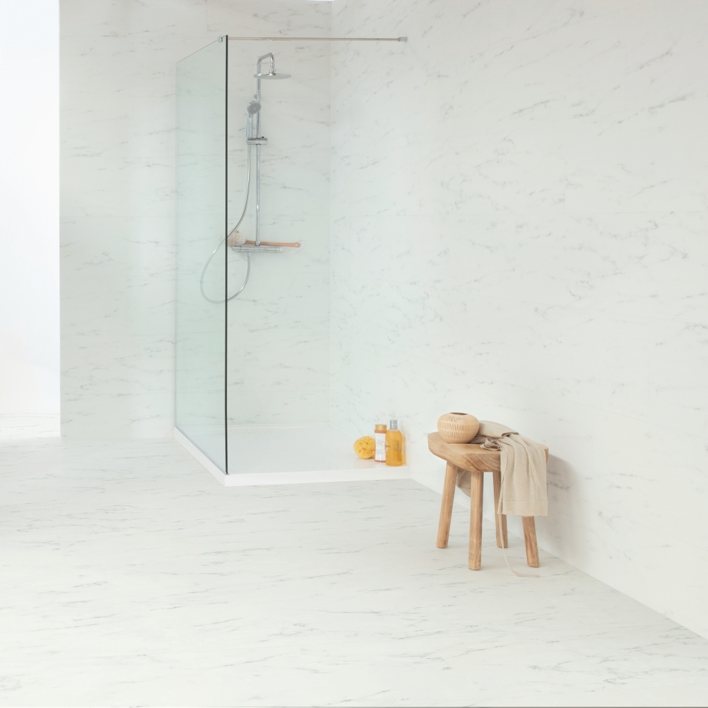 Carrara Marmer Wit Ambient Glue Plus Ambient Glue Plus Luxe vloeren