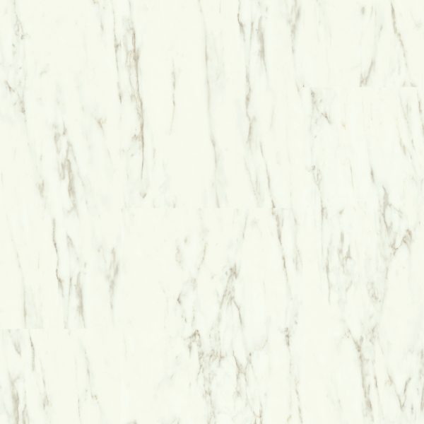 Wit Carrara-marmer - Alpha Vinyl Medium Tiles - Alpha Vinyl Medium Tiles - Luxe vloeren